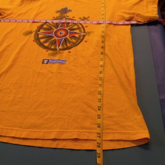 Vintage Single Stitch Royal Caribbean T-shirt Yatching Boating Cruise Nautical - Picture 5 of 10